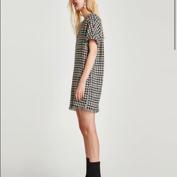 Zara. Beautiful dress with back zipper. Size small - Picture 2 of 9